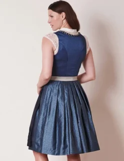 KRÜGER Collection Dirndl "Stefanie" 102761 | Blau 60cm