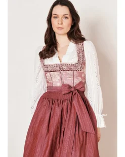 Krüger Collection Dirndl "Clara" 112866 | Beere 70cm