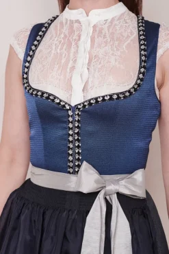 KRÜGER Collection Dirndl "Stefanie" 102761 | Blau 60cm