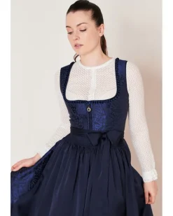 Krüger Collection Dirndl "Donata" 112167 | Dunkelblau 60cm