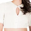 Krüger Collection Dirndlbluse "Karla" Traditionell | Ecru