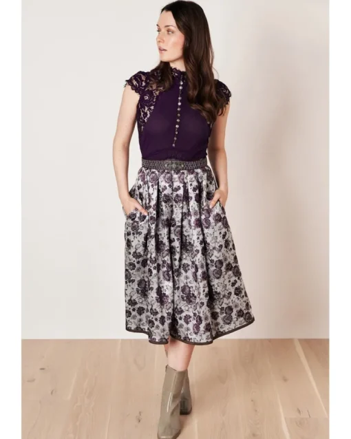 Krüger Collection Trachten Body "Millie" 282165 | Lila