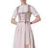 Krüger Dirndl "Enid" Elegant 114265 | Rosa - 70cm