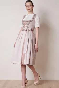 Krüger Dirndl "Enid" Elegant 114265 | Rosa - 70cm