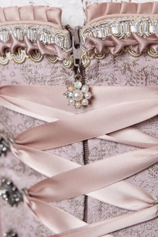 Krüger Dirndl "Enid" Elegant 114265 | Rosa - 70cm