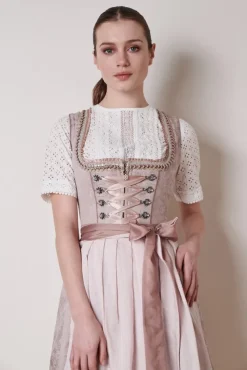 Krüger Dirndl "Enid" Elegant 114265 | Rosa - 70cm