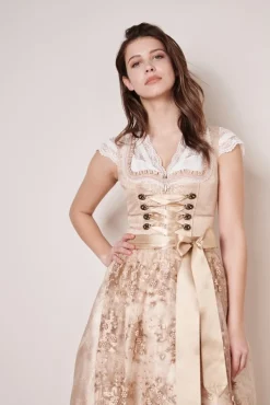 Krüger Dirndl "Kailia" Spitzenschürze 417565 | Natur 60cm