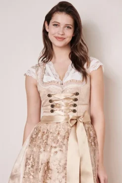 Krüger Dirndl "Kailia" Spitzenschürze 417565 | Natur 60cm
