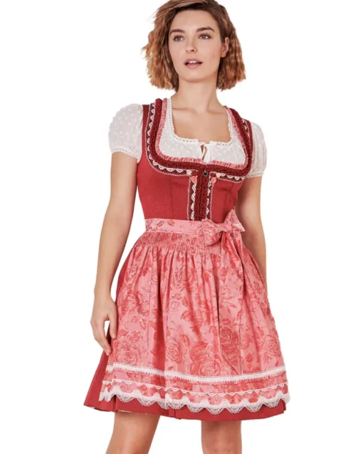 Krüger MADL Dirndl "Ulrika" 415566 | Rot 50cm