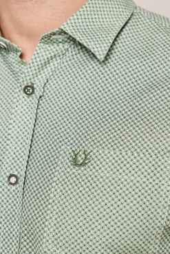 Krüger Trachtenhemd "Igor" mit Muster 911765 | Grün