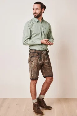 Krüger Trachtenhemd "Igor" mit Muster 911765 | Grün