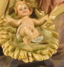 Krippenblock Barock - 30cm Weihnachtskrippe Heilige Familie | 78150