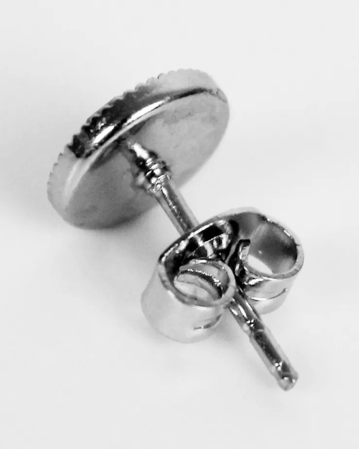 LUISIA® 6 mm Ohrstecker "Joy" mit Kristallen von Swarovski® | Olivgrün