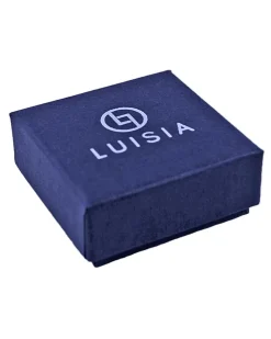 LUISIA® 6 mm Ohrstecker "Joy" mit Kristallen von Swarovski® | Matt Linen Creme