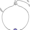 LUISIA® Armband "Ciri" mit Kristallen von Swarovski® - Silber / Royal Blue Delite