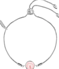 LUISIA® Armband "Ciri" mit Kristallen von Swarovski® - Silber / Light Rose