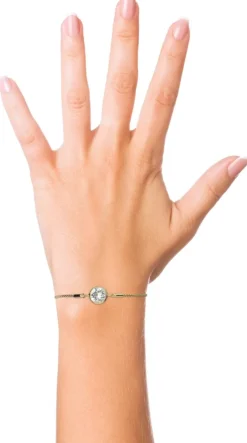 LUISIA® Armband "Ciri" mit Kristallen von Swarovski® - Silber / Royal Blue Delite