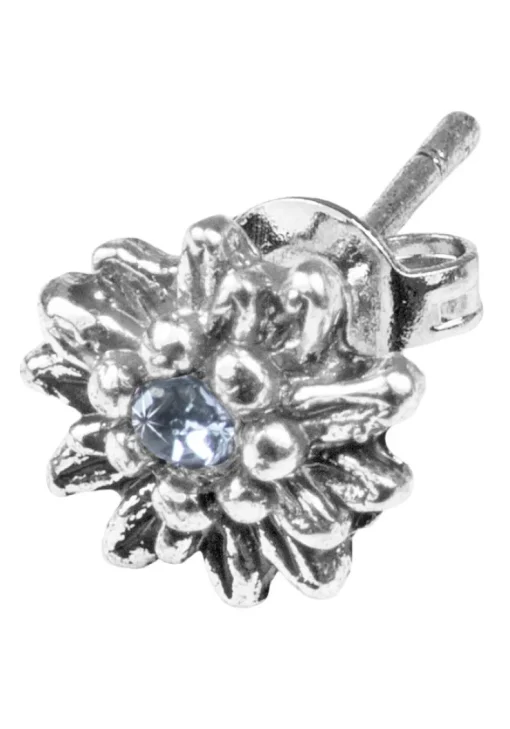 LUISIA® Edelweiß Ohrringe Marla mit Kristallen von Swarovski® - Hellblau