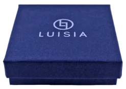 LUISIA® Filigrane Halskette Infinity Ringe | 925 Silber mit Zirkonia
