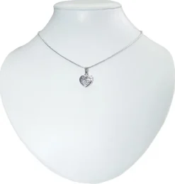 LUISIA Halskette Juna mit Herz Anhänger und Kristallen von Swarovski®