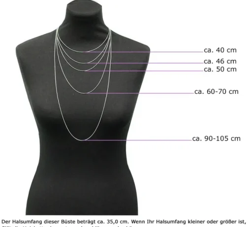 LUISIA Halskette Juna mit Herz Anhänger und Kristallen von Swarovski®