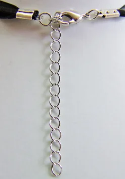 LUISIA® Halskette Valentina Reh mit Kristallen von Swarovski® - Schwarz