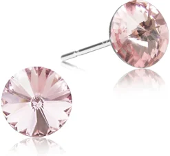 LUISIA® Ohrstecker mit Kristallen von Swarovski® - 6 mm Light Rosé / Rose