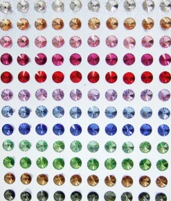 LUISIA® Ohrstecker mit Kristallen von Swarovski® - 6 mm Safir / Royalblau