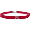 LUISIA® Samt Kropfband "Ramona" mit Kristall von Swarovski® | Rot