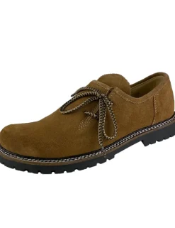MADDOX Herren Haferlschuhe "Altdorf" Veloursleder | Nuss Hellbraun