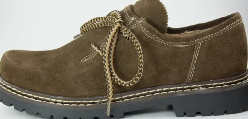 MADDOX Herren Haferlschuhe "Altdorf" Veloursleder | Holz