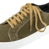 Maddox Herren Leder Sneaker Grannos - Trachten Schuhe Moor Braun