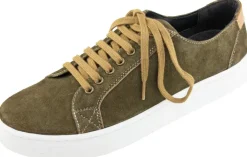 Maddox Herren Leder Sneaker Grannos - Trachten Schuhe Moor Braun