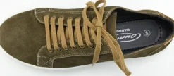 Maddox Herren Leder Sneaker Grannos - Trachten Schuhe Moor Braun
