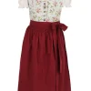 MADDOX Kinder Dirndl "Elli" 3-tlg. | Blümchen Hellblau Beere