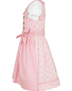 MADDOX Kinder Dirndl "Zillertal" 3-tlg. | Blümchen Rosa Weiß