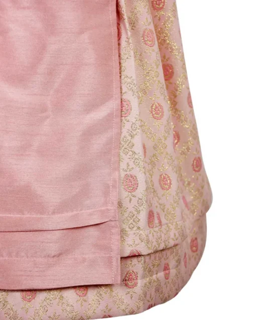 MADDOX Kinder Dirndl "Gabriella" 3-tlg. mit Bluse | Rosa Glitzer