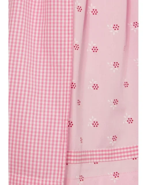 MADDOX Kinder Dirndl "Zillertal" 3-tlg. | Blümchen Rosa Weiß