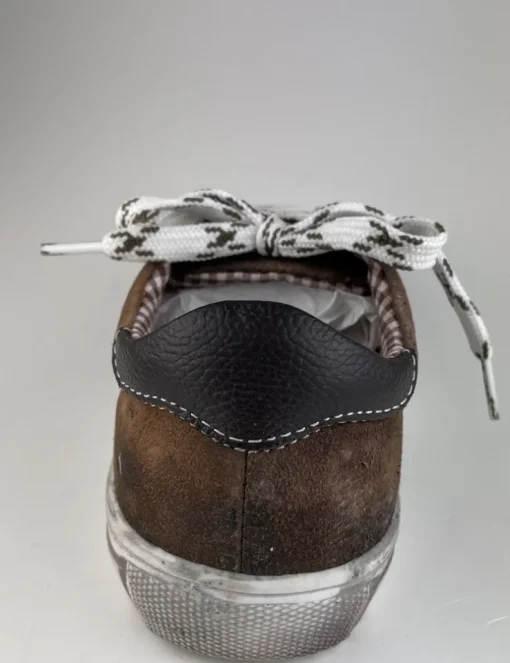 MADDOX Kinder Lederschuhe Sneaker "Oskar" | Bernstein