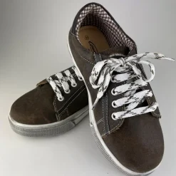 MADDOX Kinder Lederschuhe Sneaker "Oskar" | Bernstein