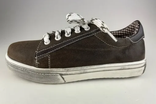 MADDOX Kinder Lederschuhe Sneaker "Oskar" | Bernstein