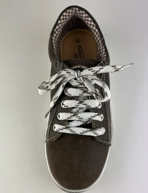 MADDOX Kinder Lederschuhe Sneaker "Oskar" | Bernstein