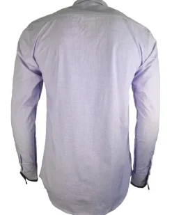 MADDOX Trachtenhemd mit feinem Karomuster - Hemd-76 | Blau