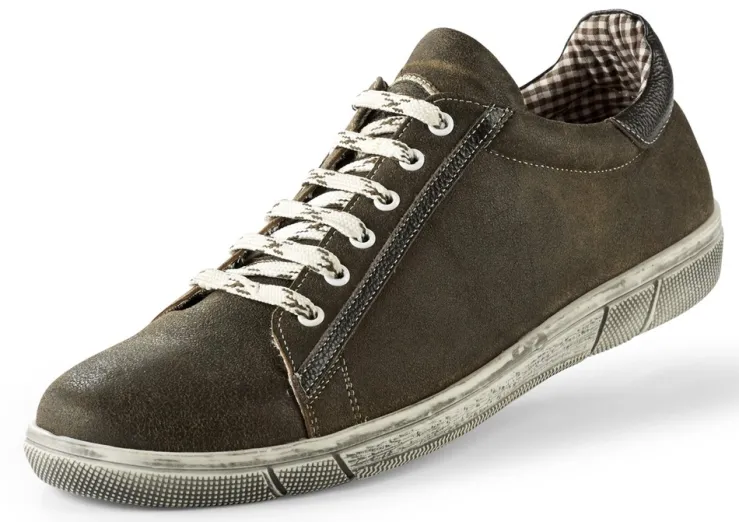 MADDOX Trachtenschuhe Sneaker "Siegfried" für Herren | Farbe: Bernstein