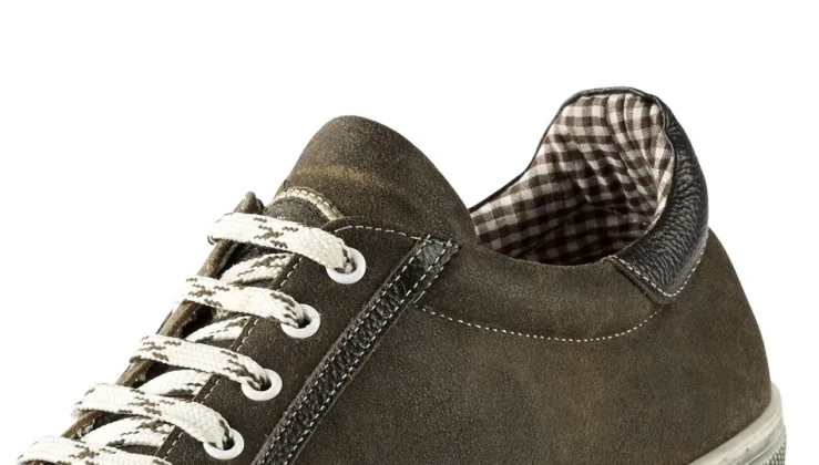 MADDOX Trachtenschuhe Sneaker "Siegfried" für Herren | Farbe: Bernstein