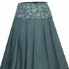 MarJo Damen Trachtenrock "Francesca" 58cm 697658 | Jadegrün