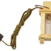 Mini Holz Laterne für Weihnachtskrippe 6 cm - 4,5V - 78222 | Krippen Beleuchtung Zubehör
