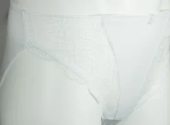 Nina von C. Jazzpant mit Blume und Perlen 1620718 | Weiß