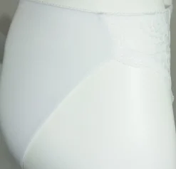 Nina von C. Jazzpant mit Blume und Perlen 1620718 | Weiß