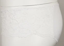 Nina von C. Slip Hipster mit Spitze 16133559 | Weiß